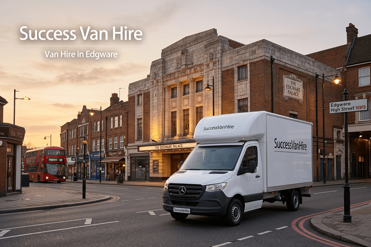 Van Hire Edgware - Success Van Hire modern fleet of vans in Edgware