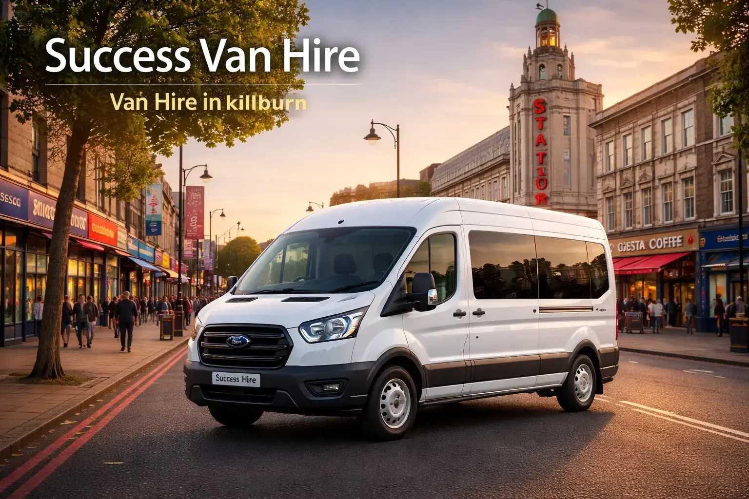 Van Hire Kilburn - Success Van Hire fleet