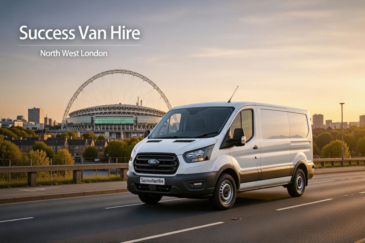 Van Hire North West London - Success Van Hire fleet of clean, modern vans ready for rental
