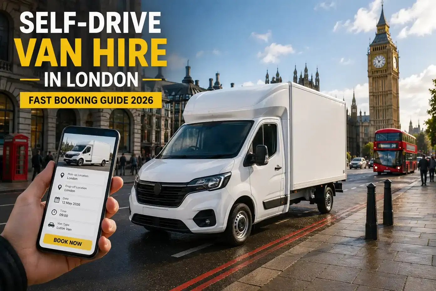Self-Drive Van Hire in London: Fast Booking Guide 2026