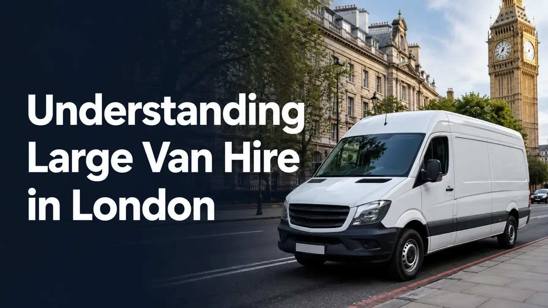 Large Van Hire in London: Costs and Options Explained