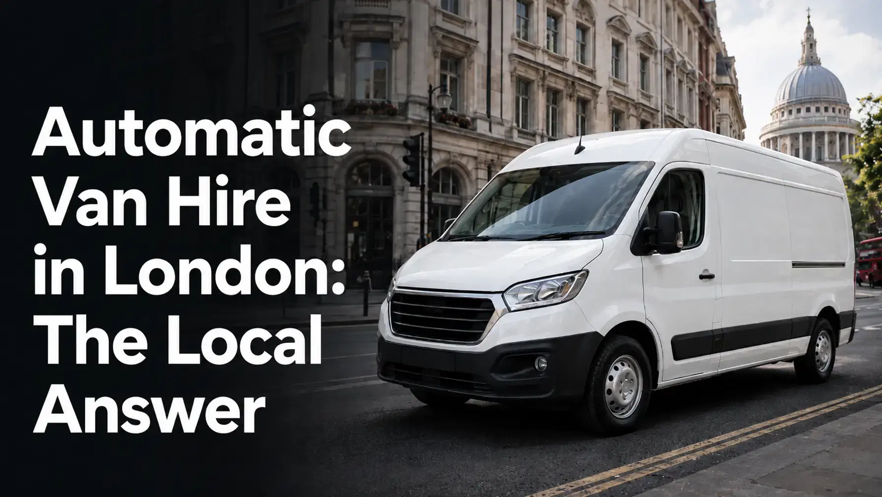 Automatic Van Hire in London: Verified Prices and Options