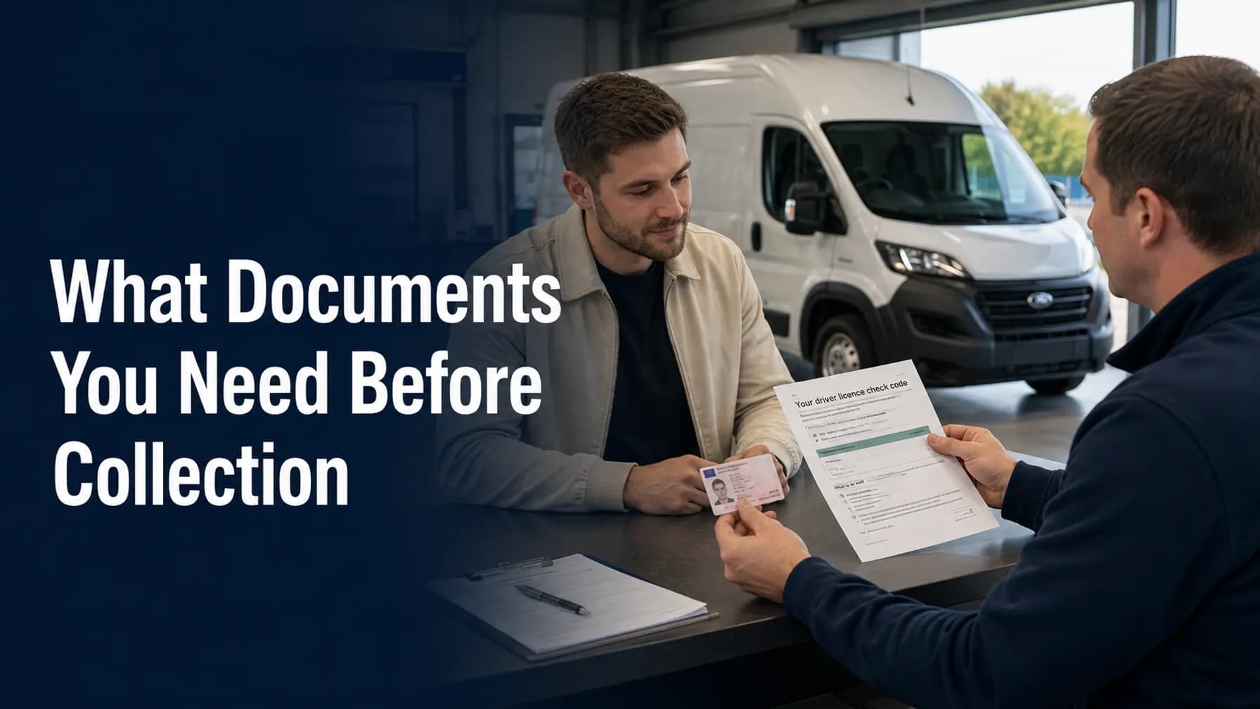 London Van Hire: Essential Documents and Licence Rules