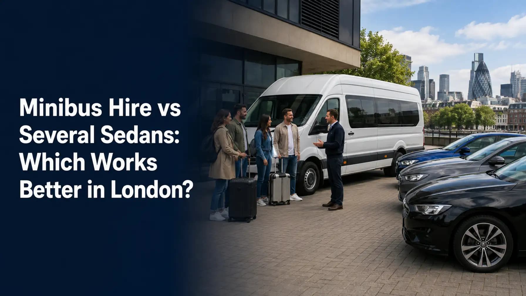 Minibus Hire in London or Multiple Cars: What's Best for Groups?