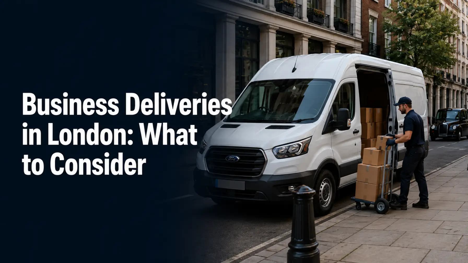 How to Choose the Right Van Hire for Business Deliveries in London