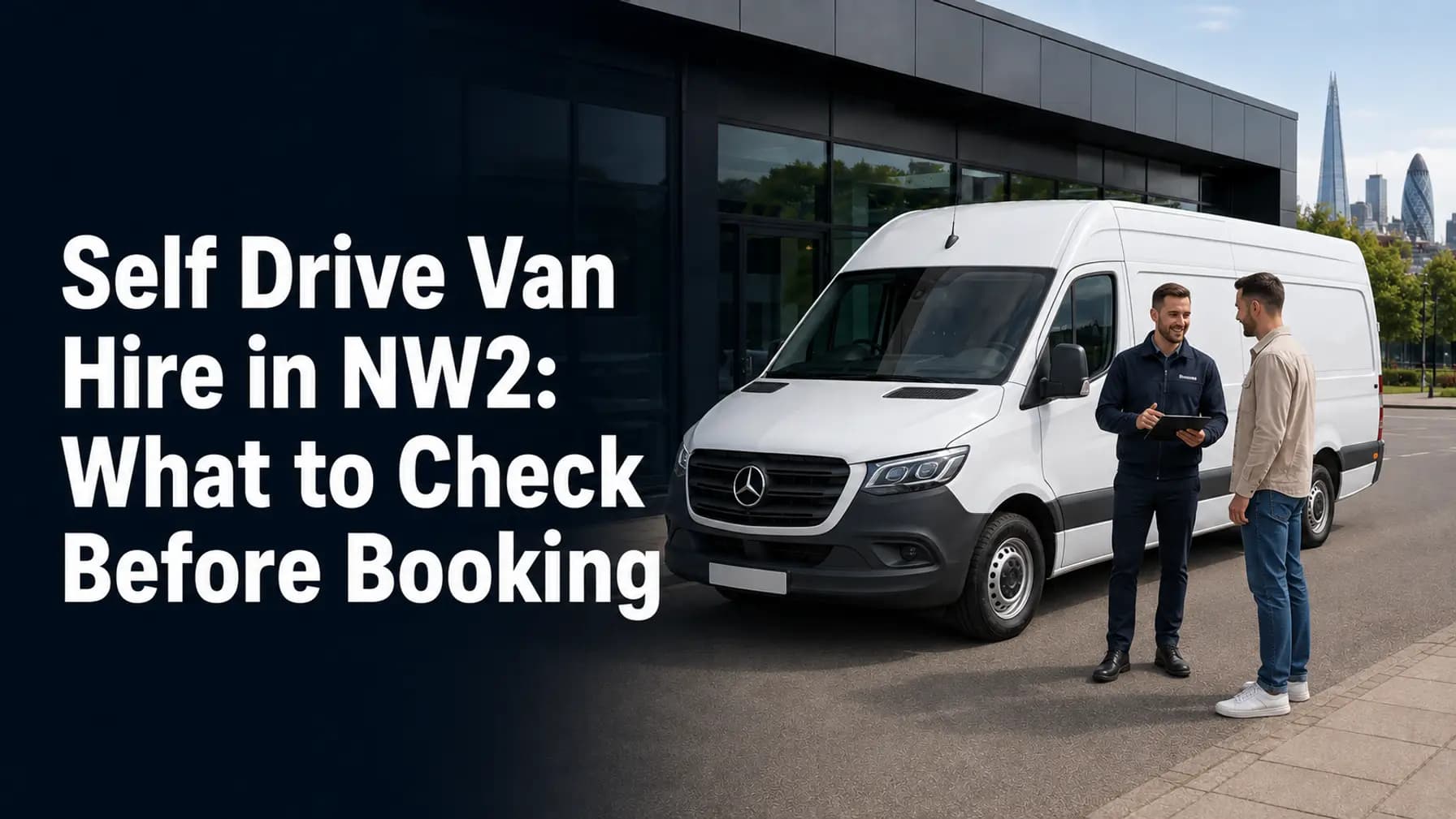 Self Drive Van Hire in NW2: What to Check Before Booking